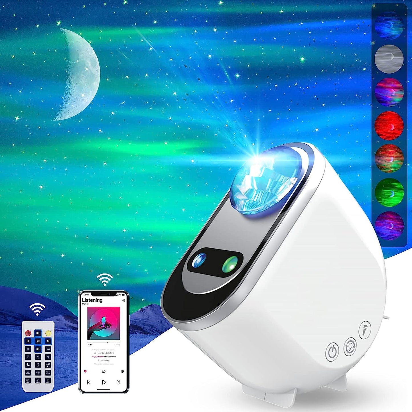 Aurora Mood Light - Magical Light Show for Every Room
