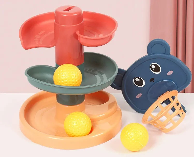 Baby Ball Drop & Rolling Tower Toy