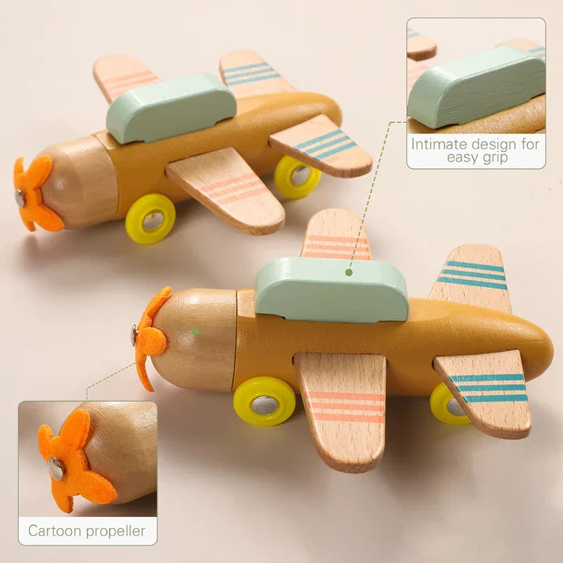 Creative wooden airplane toys β For hours of fun