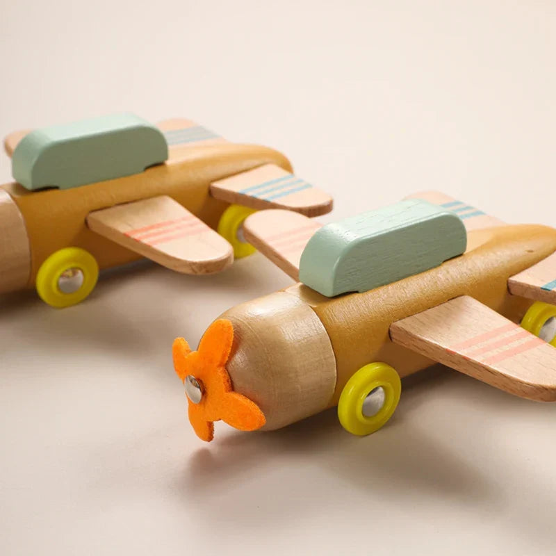 Creative wooden airplane toys β For hours of fun