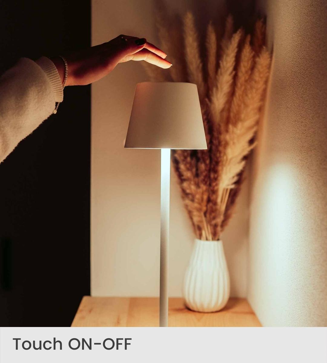 LumiTouch Table Lamp β Dimmable LED with Touch control