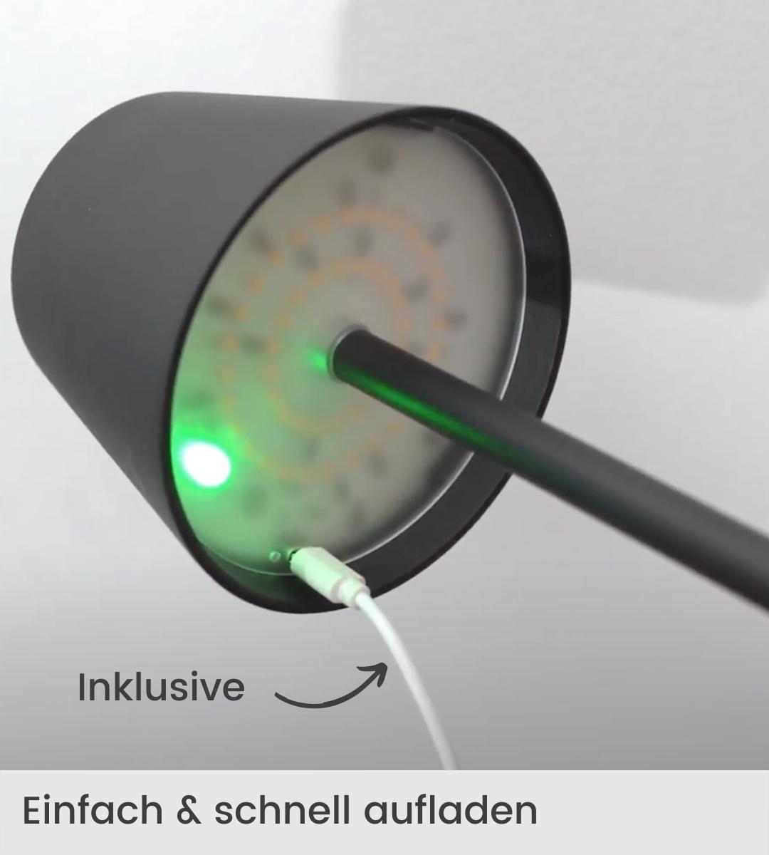 LumiTouch Table Lamp β Dimmable LED with Touch control