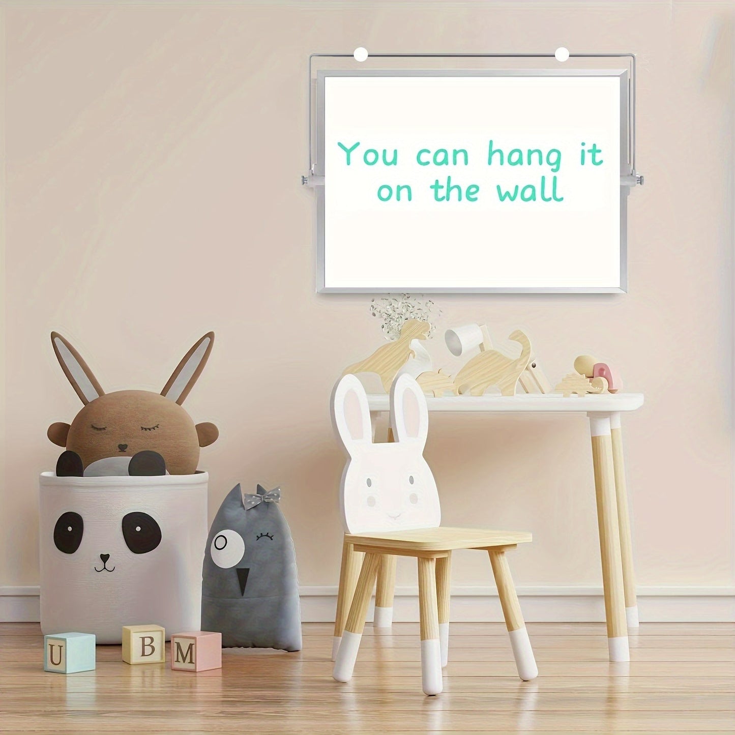 MagniBoard Magnetic Whiteboard - Portable and Double Sided with Stand