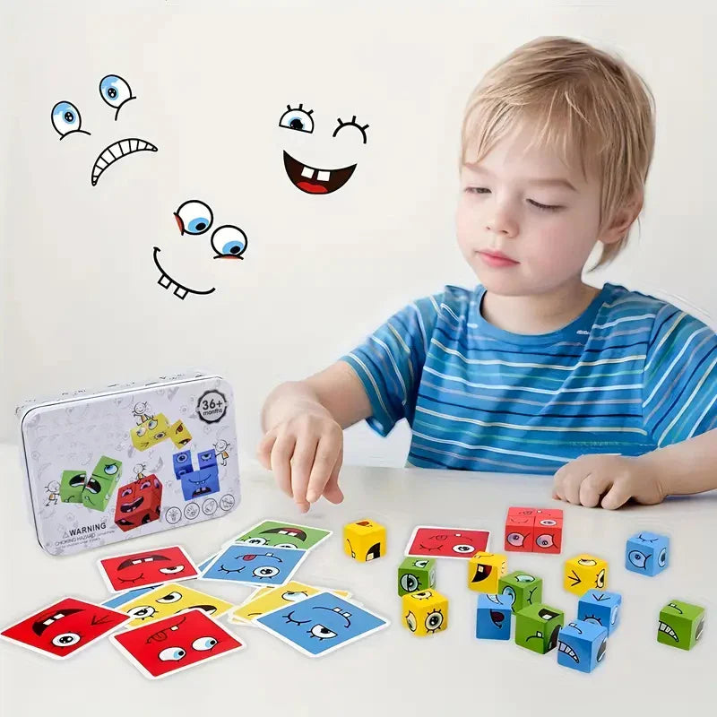Parent-Child Magic Cube Building Blocks