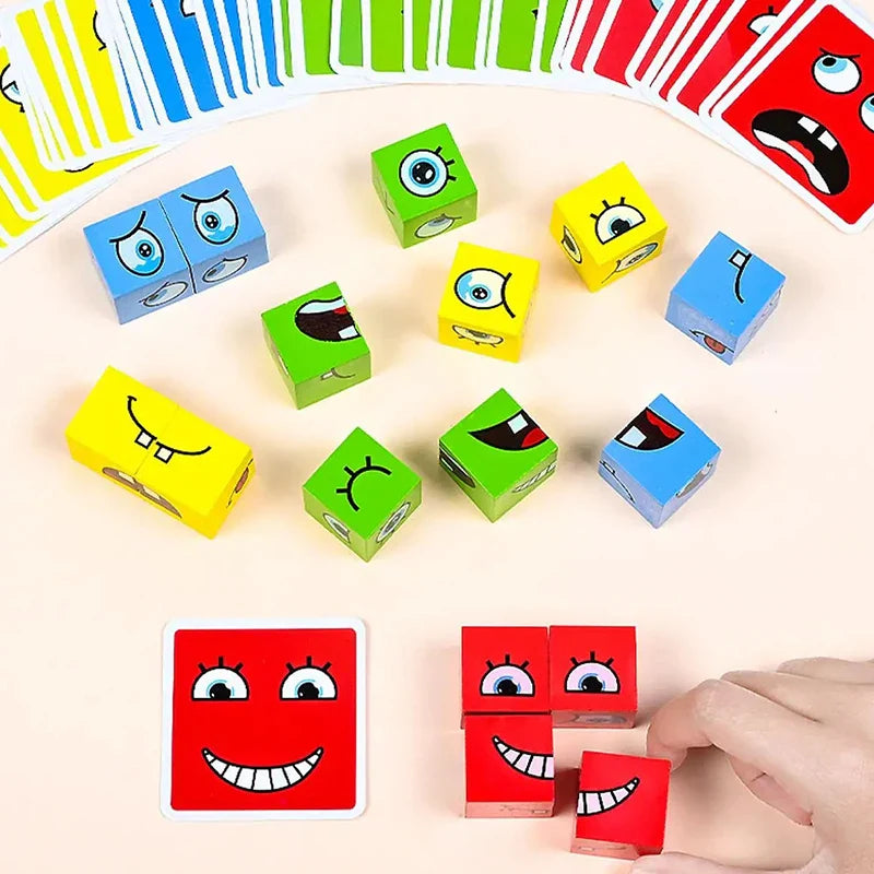 Parent-Child Magic Cube Building Blocks