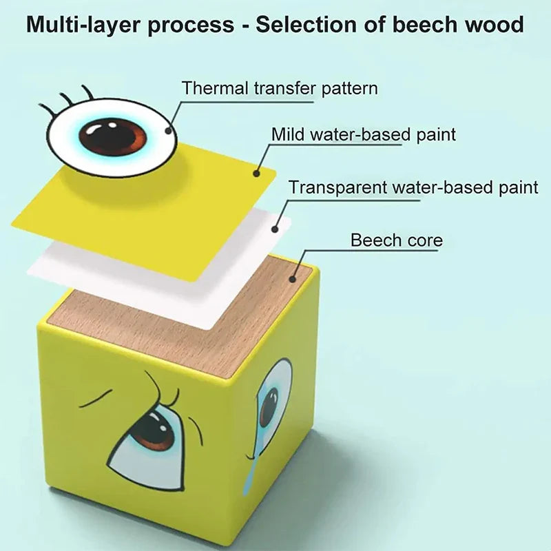Parent-Child Magic Cube Building Blocks