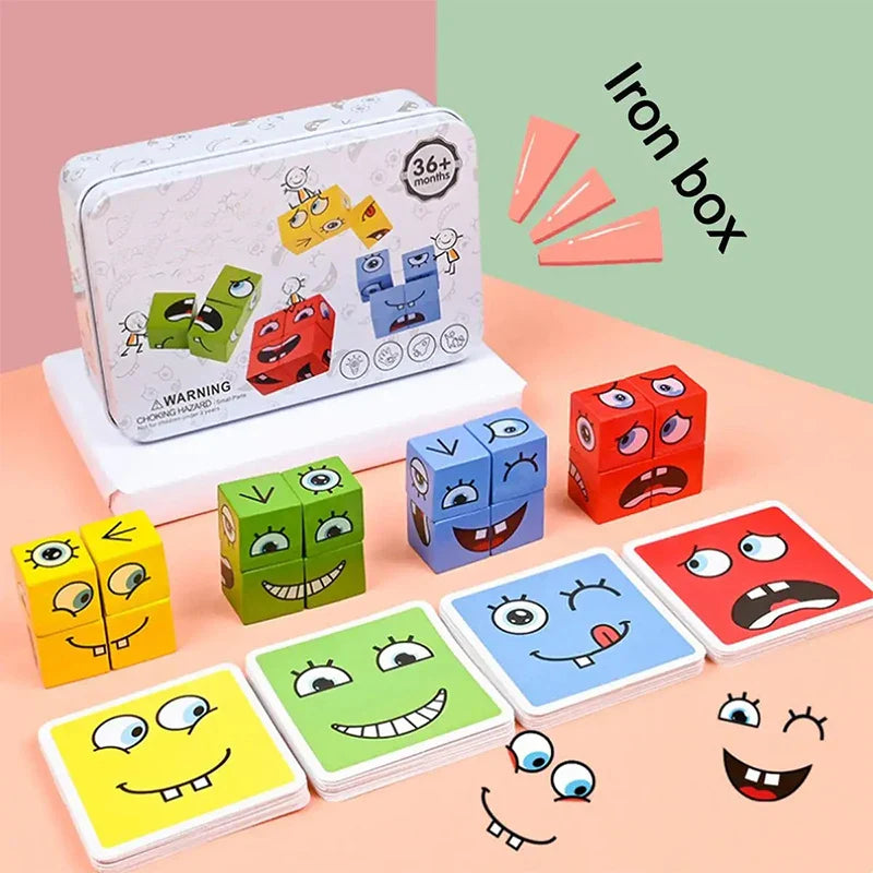 Parent-Child Magic Cube Building Blocks