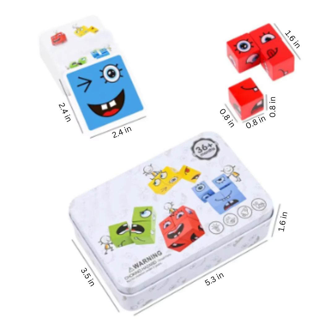 Parent-Child Magic Cube Building Blocks