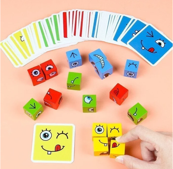 Parent-Child Magic Cube Building Blocks