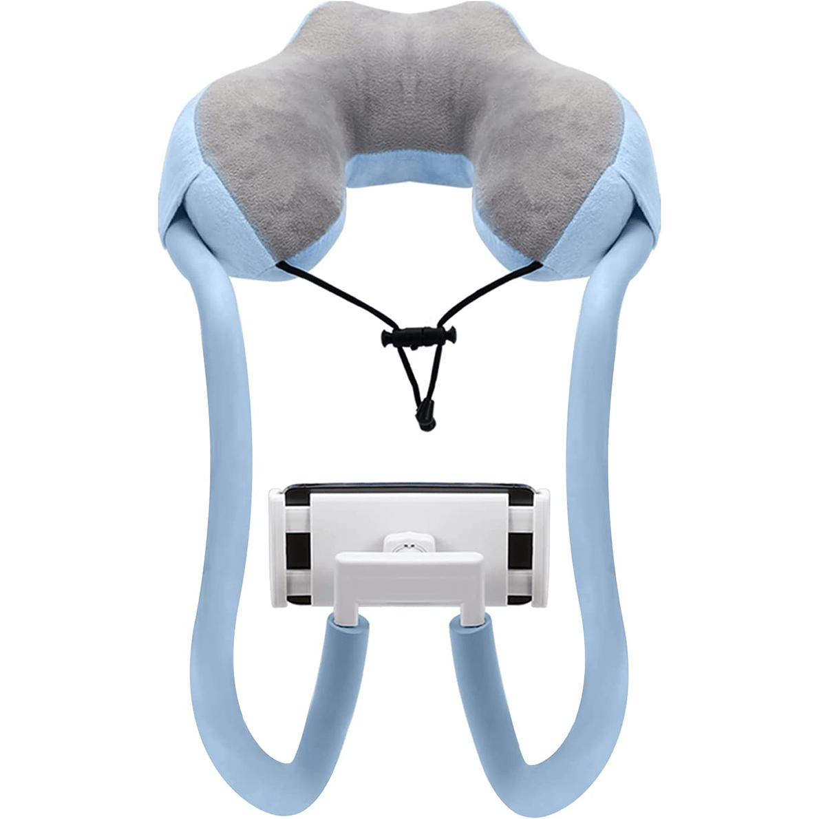 ReisLuxe Adjustable Neck Rest with Phone Holder - For Comfort and Convenience