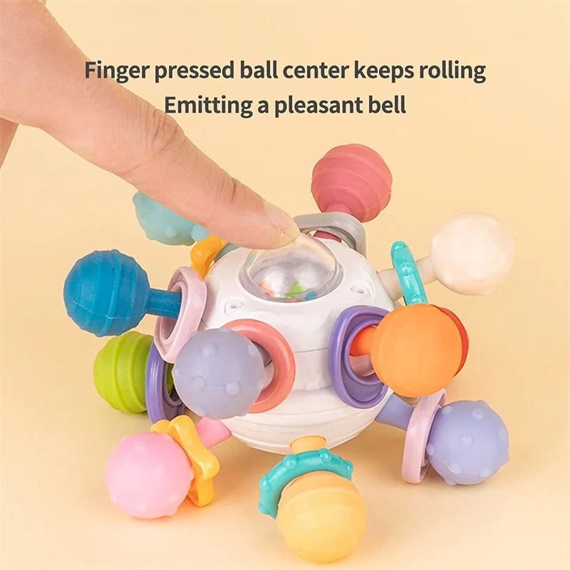 Rotating Rattle & Teether for Babies