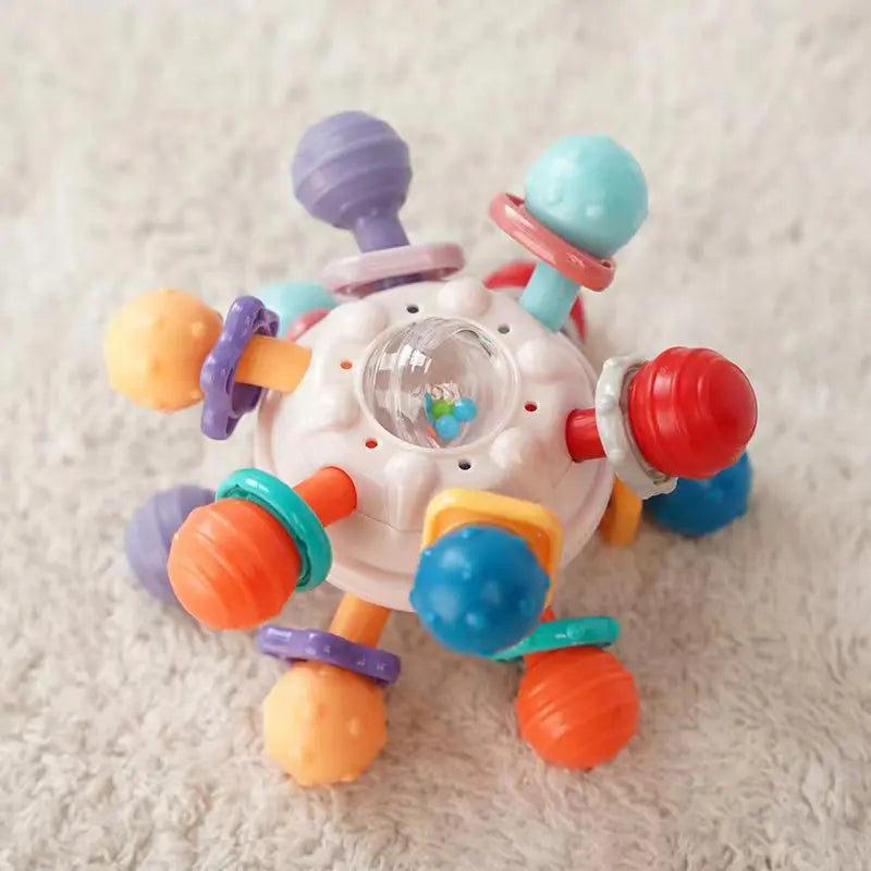 Rotating Rattle & Teether for Babies