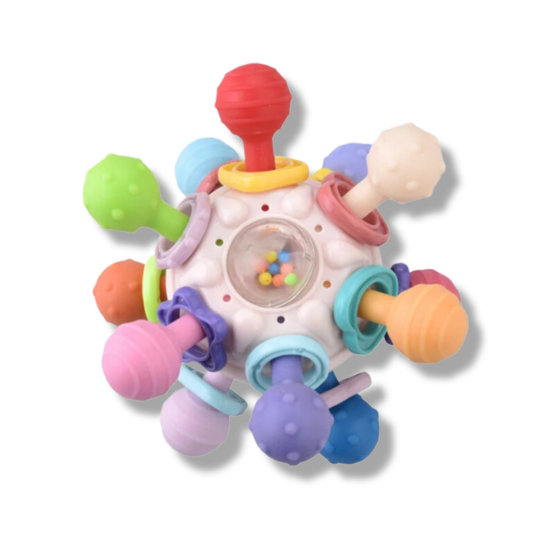 Rotating Rattle & Teether for Babies
