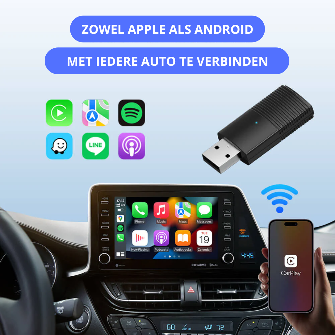 Smart Auto-Connect Dongle - For Easy Connection to Any Car