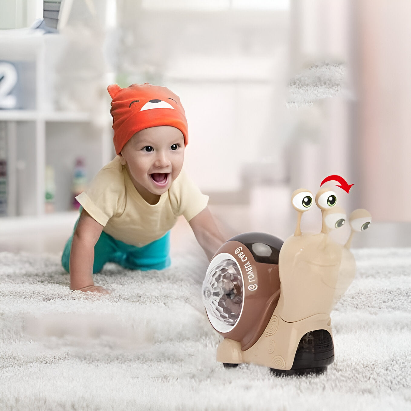 Snail Baby Sensory Toy