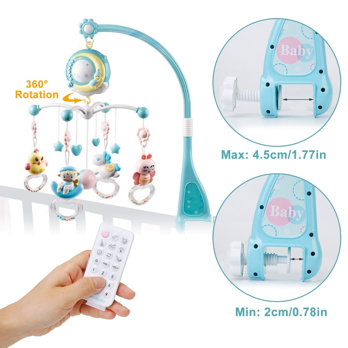Soothing Baby Mobile – For a peaceful sleep