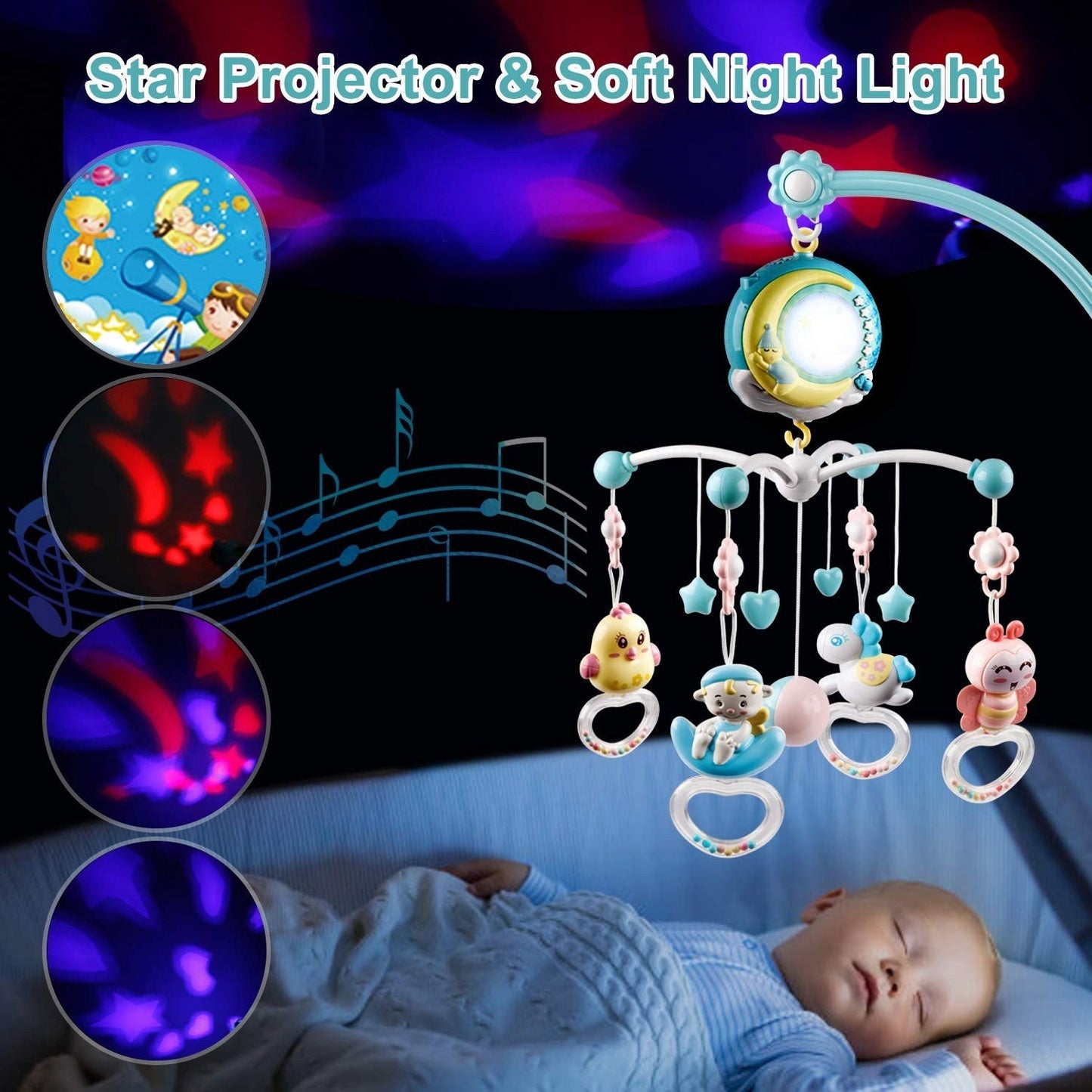 Soothing Baby Mobile – For a peaceful sleep