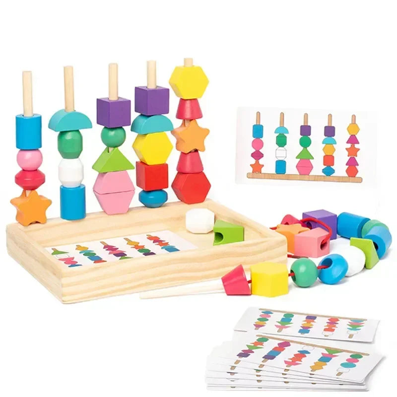 Wooden Color & Shape Matching Puzzle