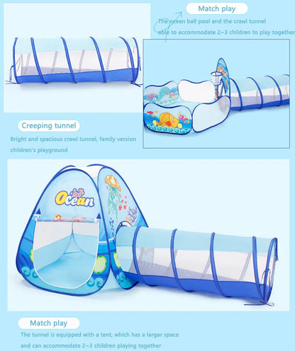 3 In 1 Children Ball Pool