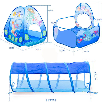 3 In 1 Children Ball Pool