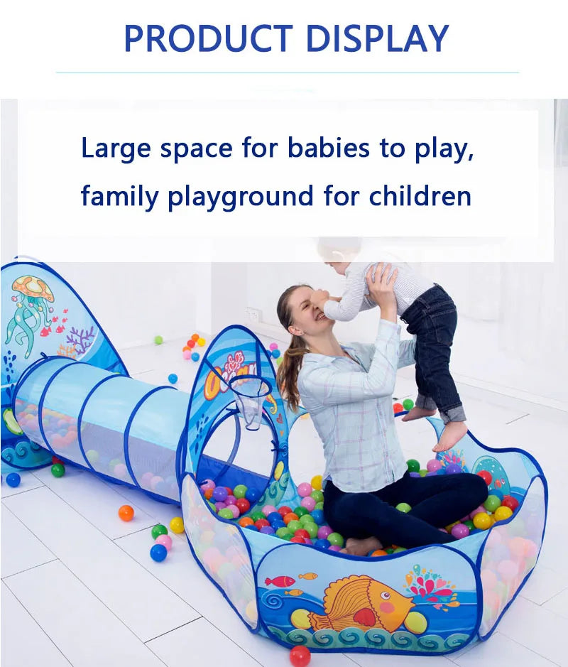 3 In 1 Children Ball Pool