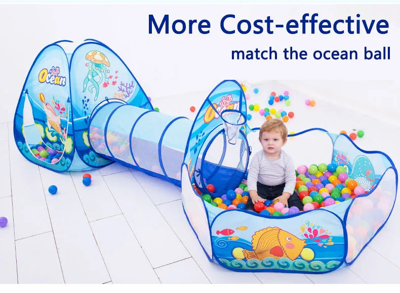 3 In 1 Children Ball Pool