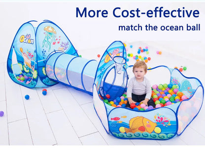 3 In 1 Children Ball Pool