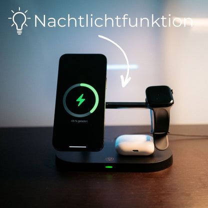 3-in-1 Wireless Charger - Efficient Charging for all your Devices