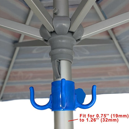 Adjustable Beach Umbrella Hook – Useful for Towels, Bags and Hats during your Outdoor Adventures