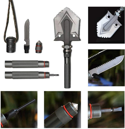 All-in-One Multifunctional Shovel – For adventurous outdoor activities