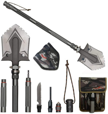All-in-One Multifunctional Shovel – For adventurous outdoor activities