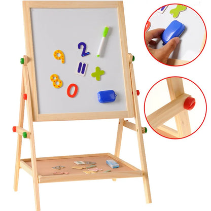 ArtMaster Double-Sided Art Easel - Educational Adventures for Little Artists