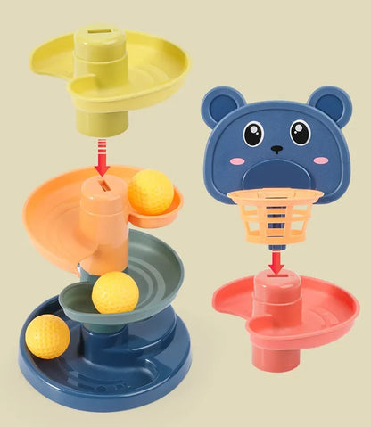 Baby Ball Drop & Rolling Tower Toy