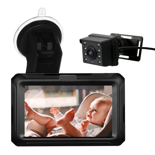 Baby Car Mirror with Camera – Baby Car Monitor
