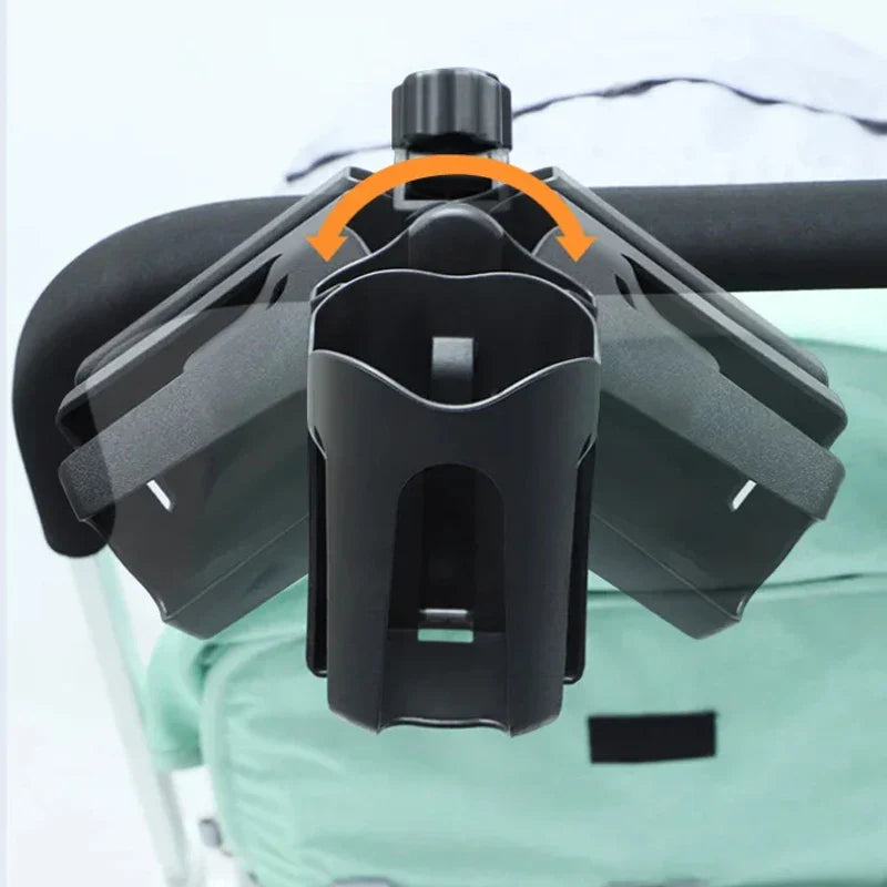 Baby Stroller Cup Holder with Phone Mount