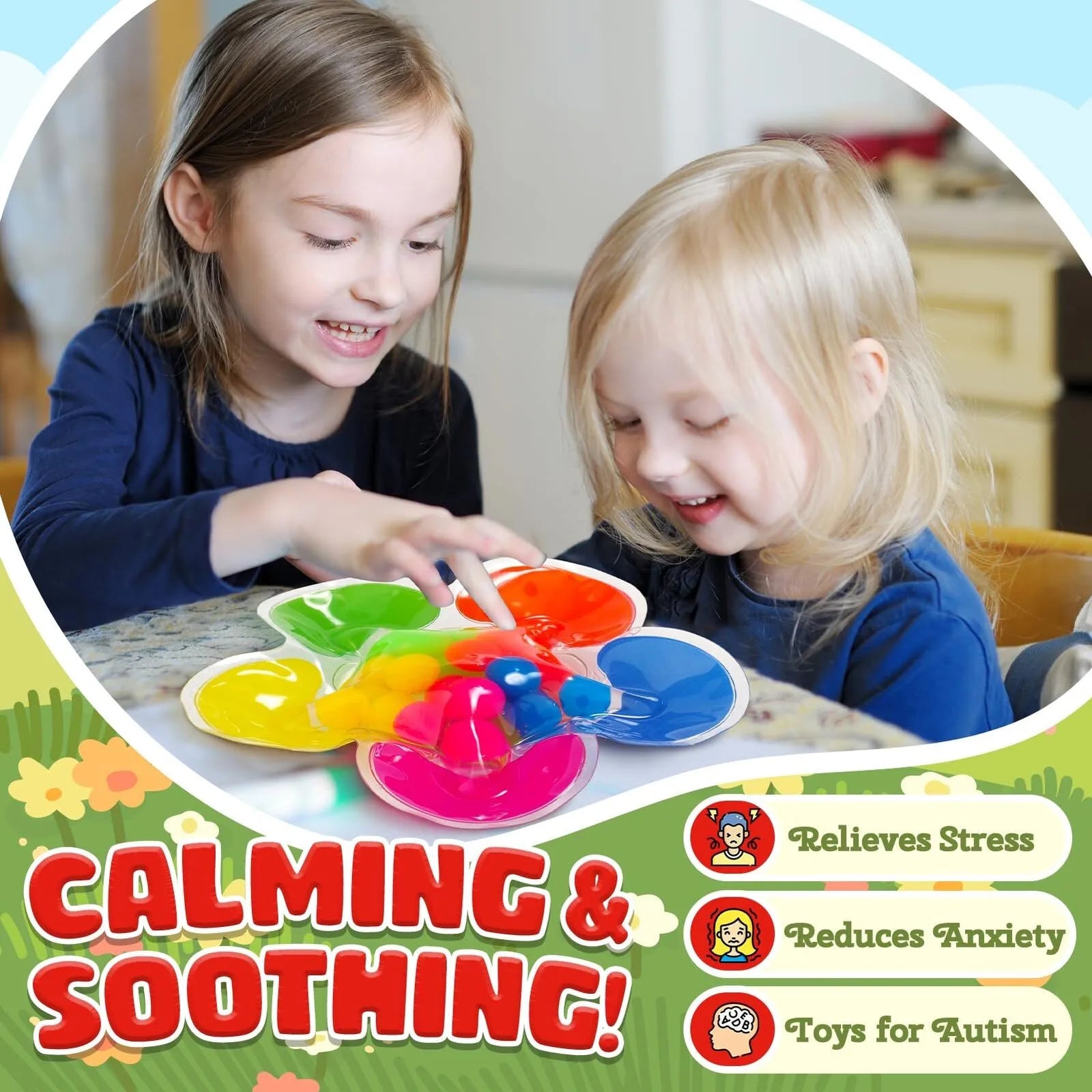 Colour Sorting Sensory Toy – Educational Matching Toy for Kids