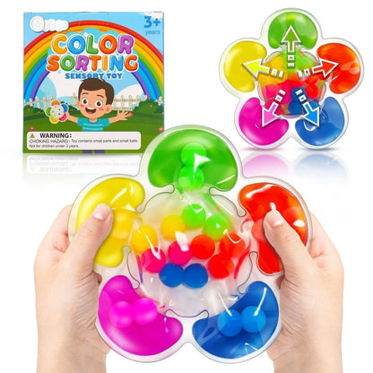Colour Sorting Sensory Toy – Educational Matching Toy for Kids
