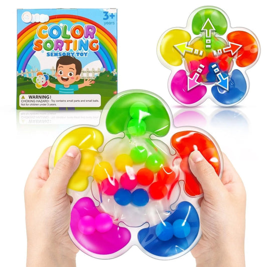 Colour Sorting Sensory Toy – Educational Matching Toy for Kids