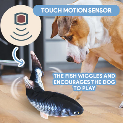 DancingFish Floppy Fish Dog Toy