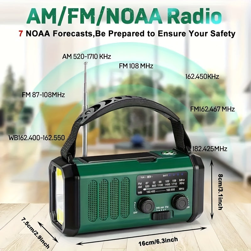 EcoPower Radiator - All-in-one emergency radio with flashlight and charger