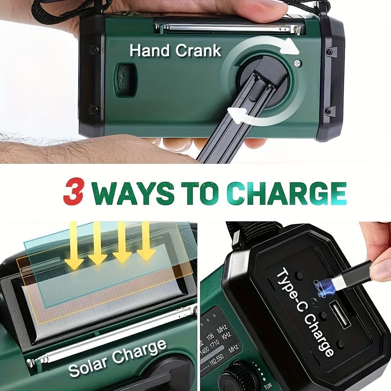 EcoPower Radiator - All-in-one emergency radio with flashlight and charger