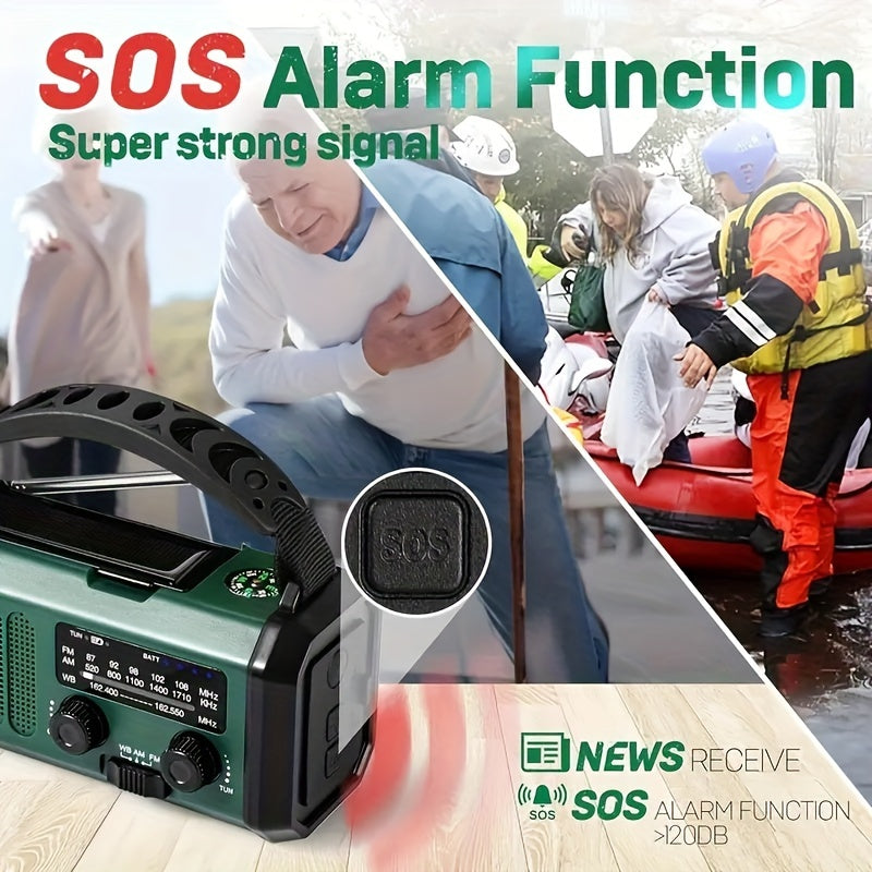 EcoPower Radiator - All-in-one emergency radio with flashlight and charger