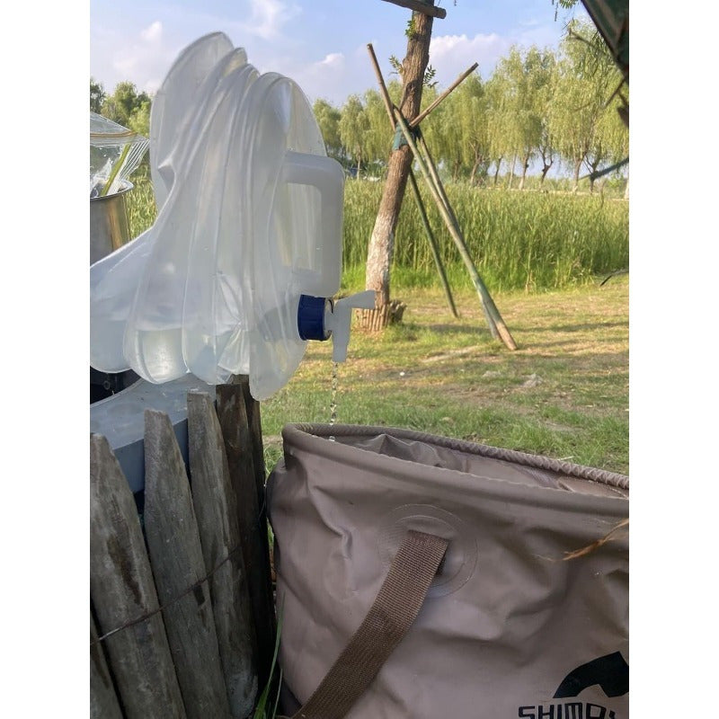 HydroPack Collapsible Water Container - 15L Leak-proof and portable solution