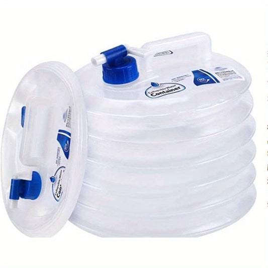 HydroPack Collapsible Water Container - 15L Leak-proof and portable solution