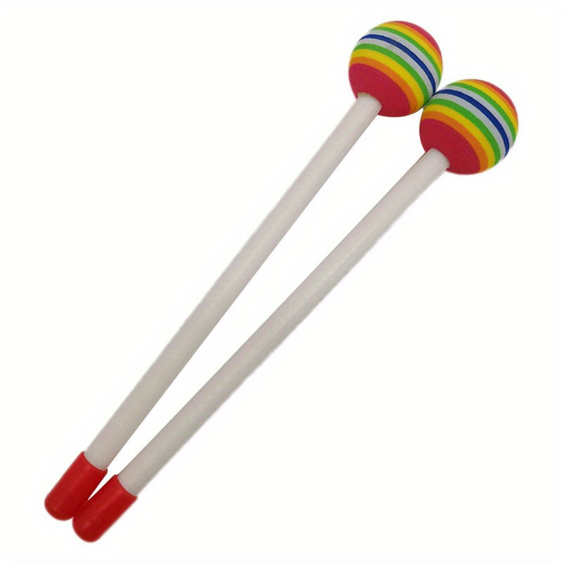Lollipop Drum Play Set - Colorful Musical Learning Maracas for Children