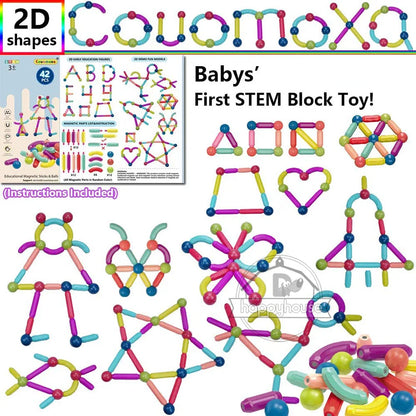 Magnetic Constructor Blocks Set