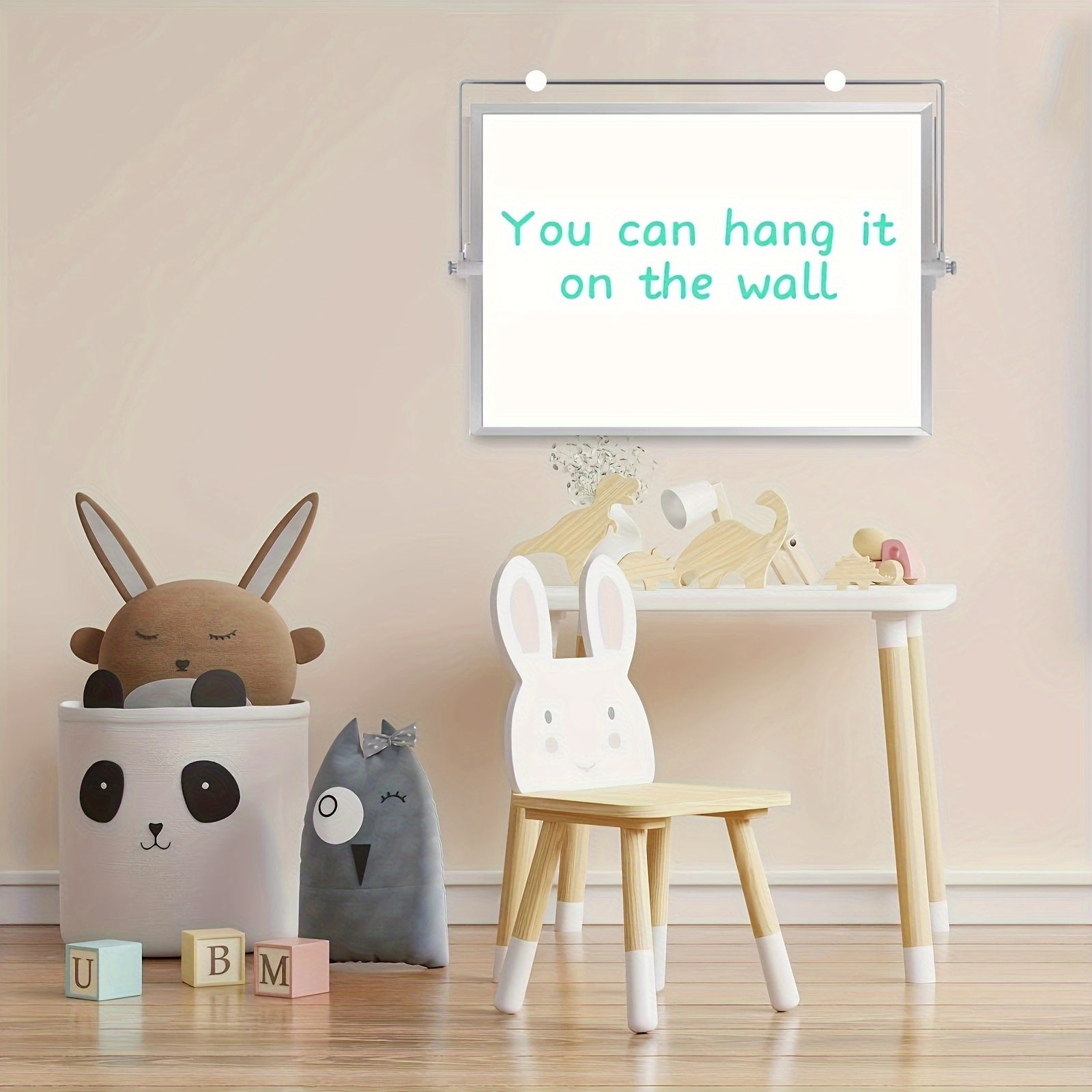 MagniBoard Magnetic Whiteboard - Portable and Double Sided with Stand