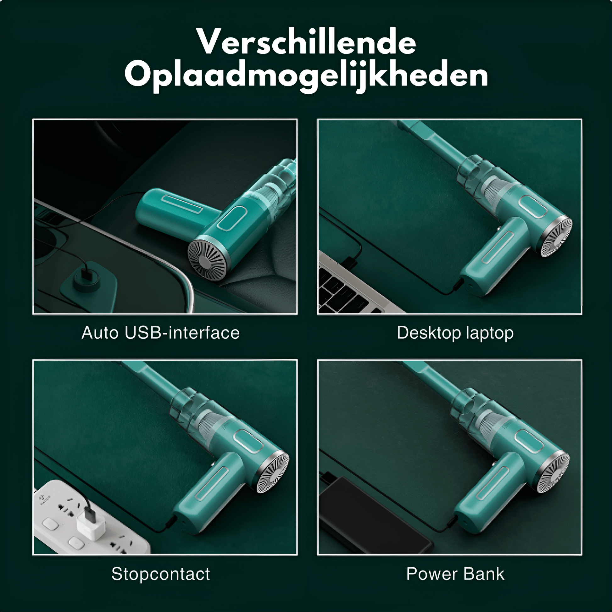PowerCleaner - Cordless Car Vacuum Cleaner