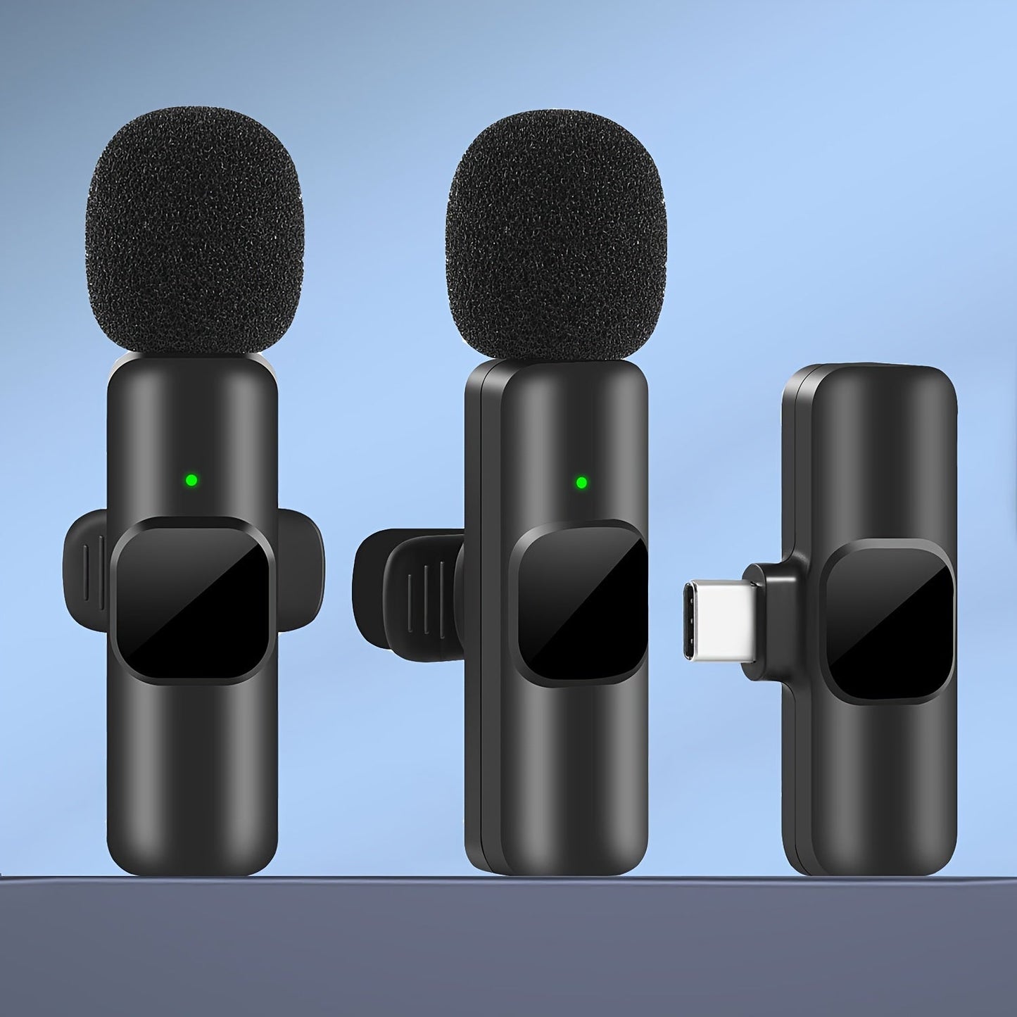 Professional Wireless Lavalier Microphone - Perfect for Video Recording and Live Streaming