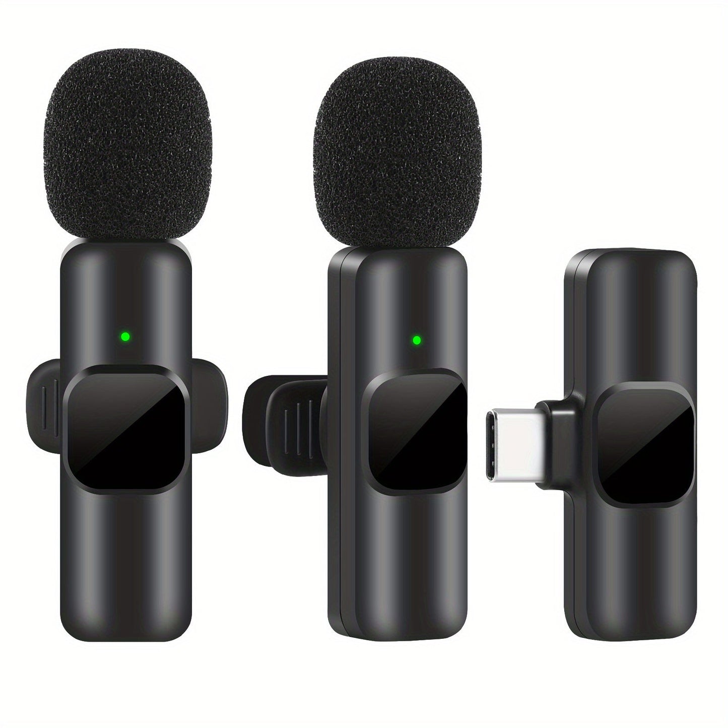 Professional Wireless Lavalier Microphone - Perfect for Video Recording and Live Streaming